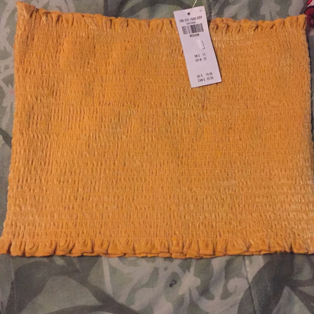 Hollister velvet tube top
